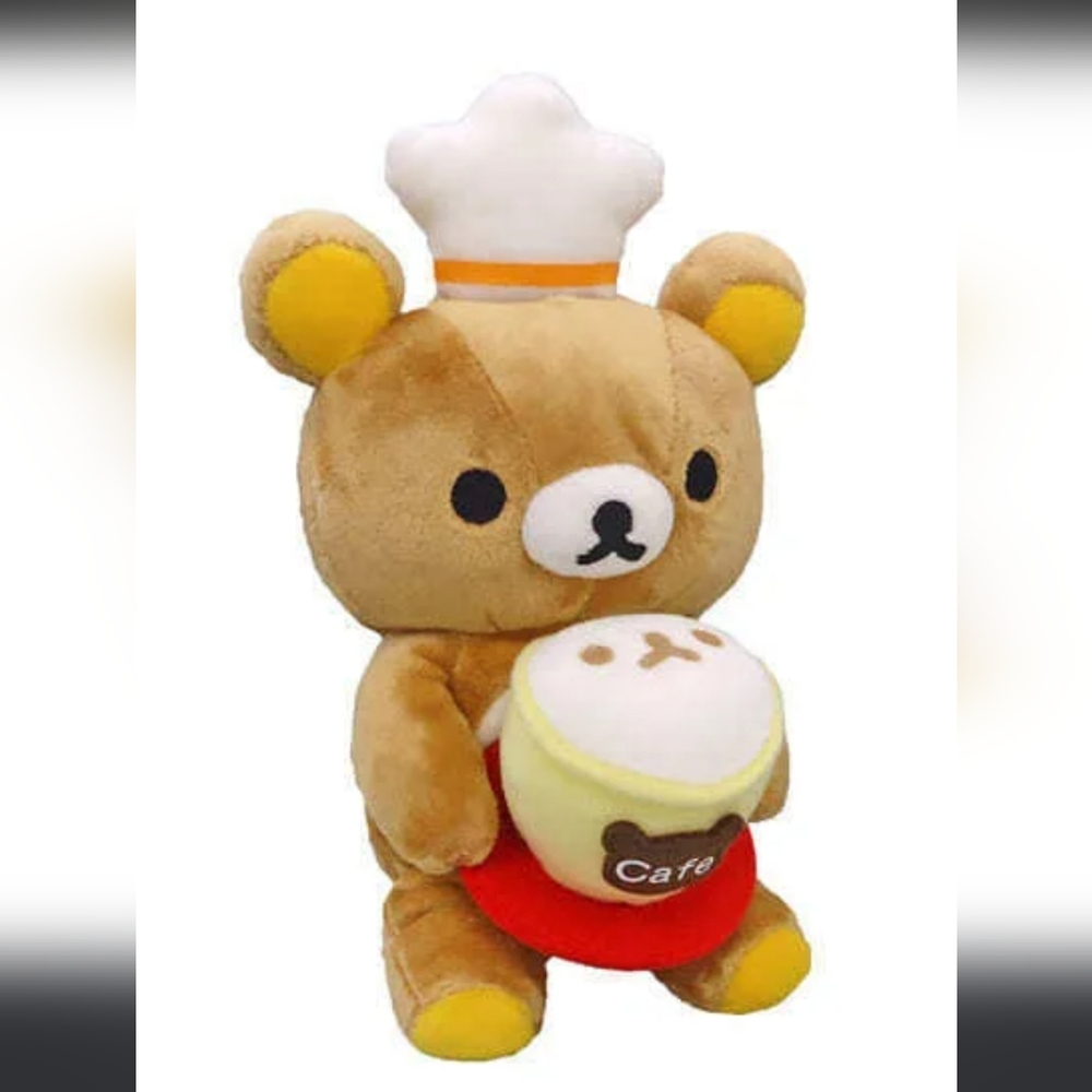 San-x Rilakkuma Cafe Plush Doll